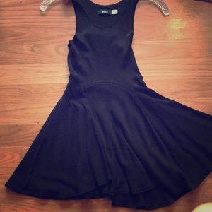 Black skater dress